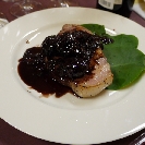豚肉のソテープラムソース、パワーリーフ